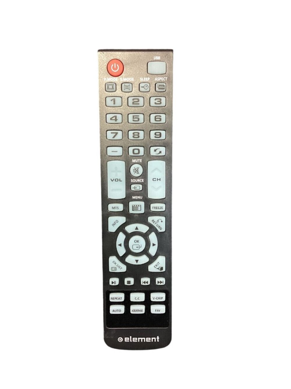 Element TV Facory OEM TV Remote #XHY-353 New READ See Pictures for Details